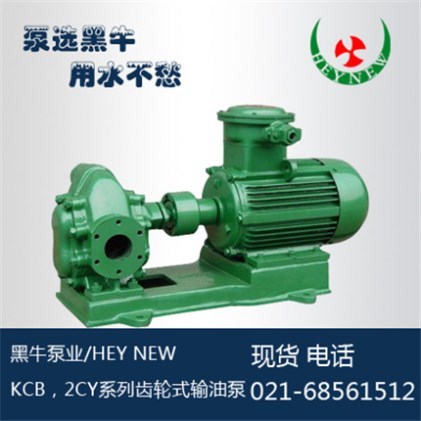上海3CY系列齿轮式输油泵/高级齿轮式输油泵厂家直销/黑牛供