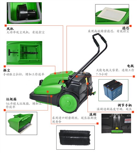 物业用电动扫地机