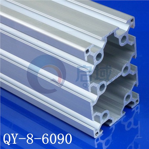 6090欧标工业铝型材 深圳铝合金型材 铝型材方管 启域供