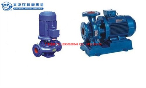 单级管道离心泵厂家 上海不锈钢管道离心泵 上海离心泵 太平洋