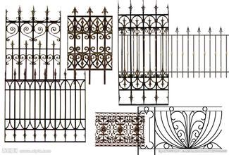 别墅铁艺栏杆|铁艺栏杆销售价格|祥亿供|户外广告牌钢结构施工